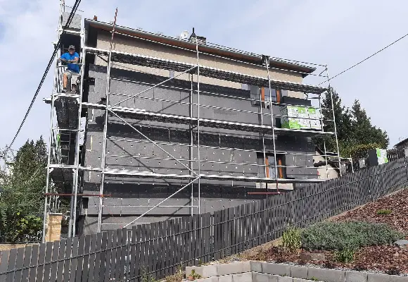 Zateplení fasády rodinného domu systémem Baumit